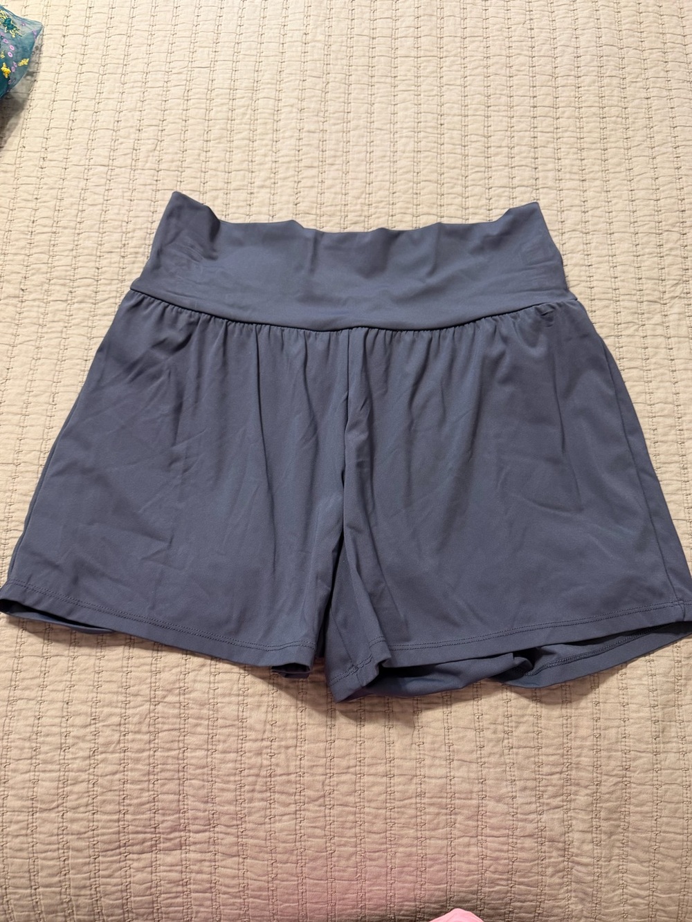 Halara SoftlyZero Airy Super High Waisted 2-in-1 Yoga Shorts 5'' with Pockets